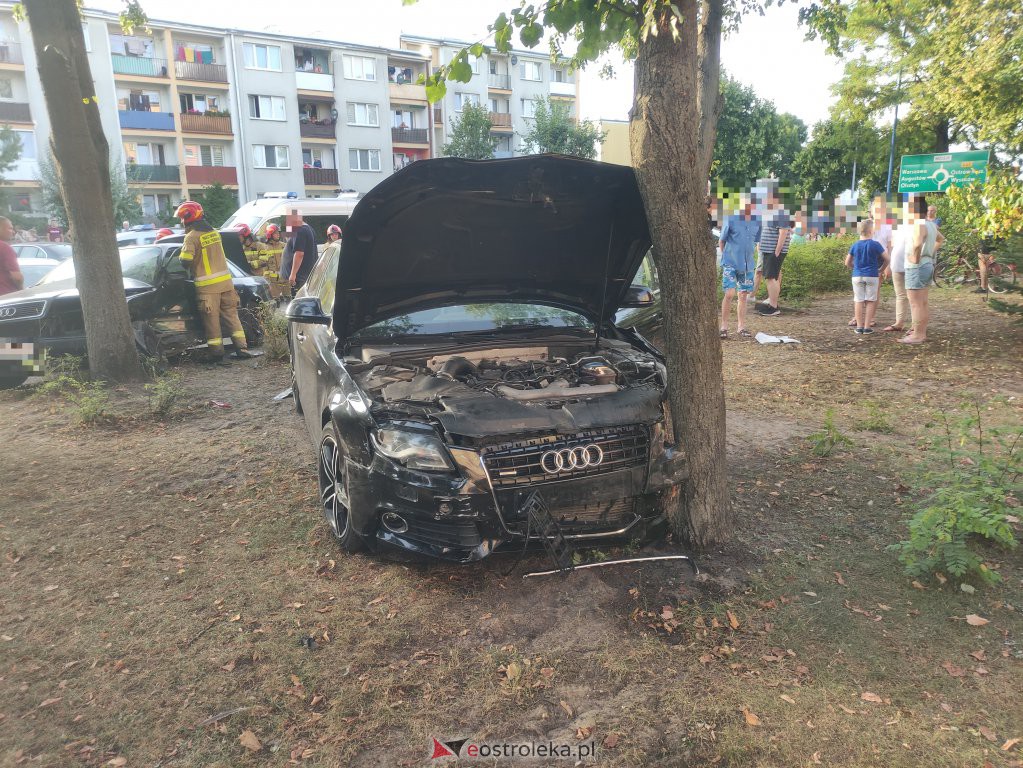 Wypadek przy Hallera [21.08.2022] - zdjęcie #12 - eOstroleka.pl