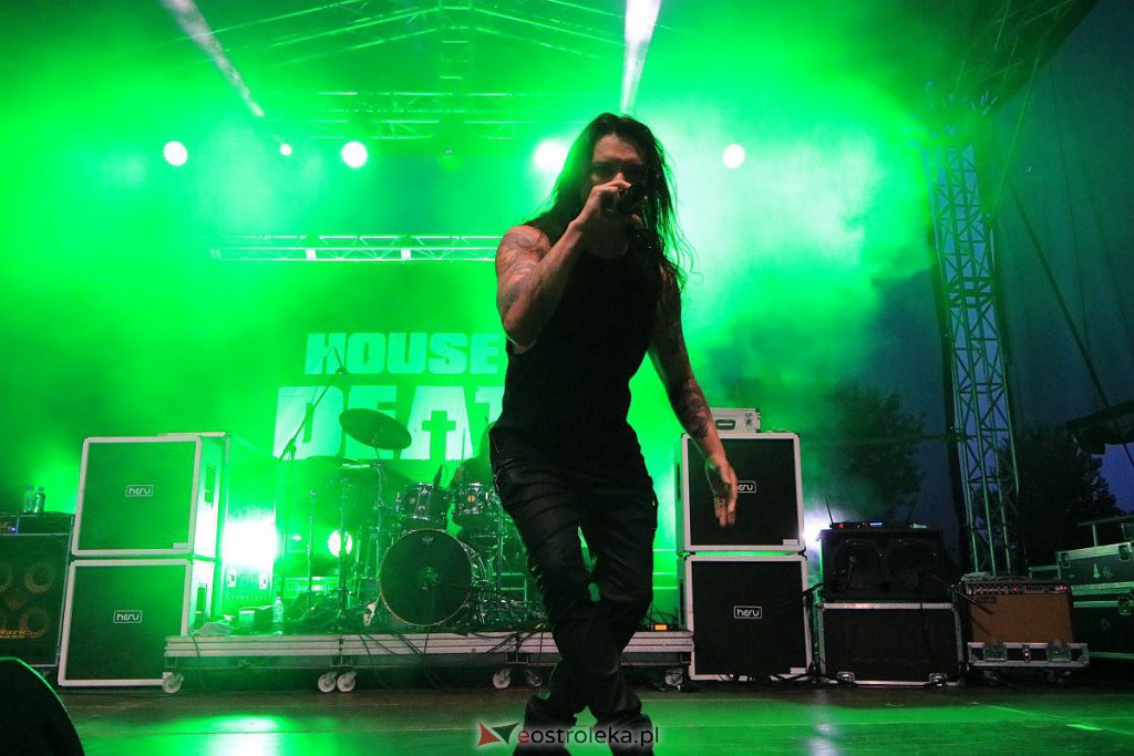 Festiwal Mocne Brzmienia w Ostrołęce - House of Death [21.08.2022] - zdjęcie #2 - eOstroleka.pl