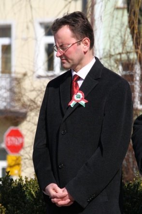 Obchody Święta Republiki Węgierskiej w Ostrołęce(14-03-2011) - zdjęcie #24 - eOstroleka.pl