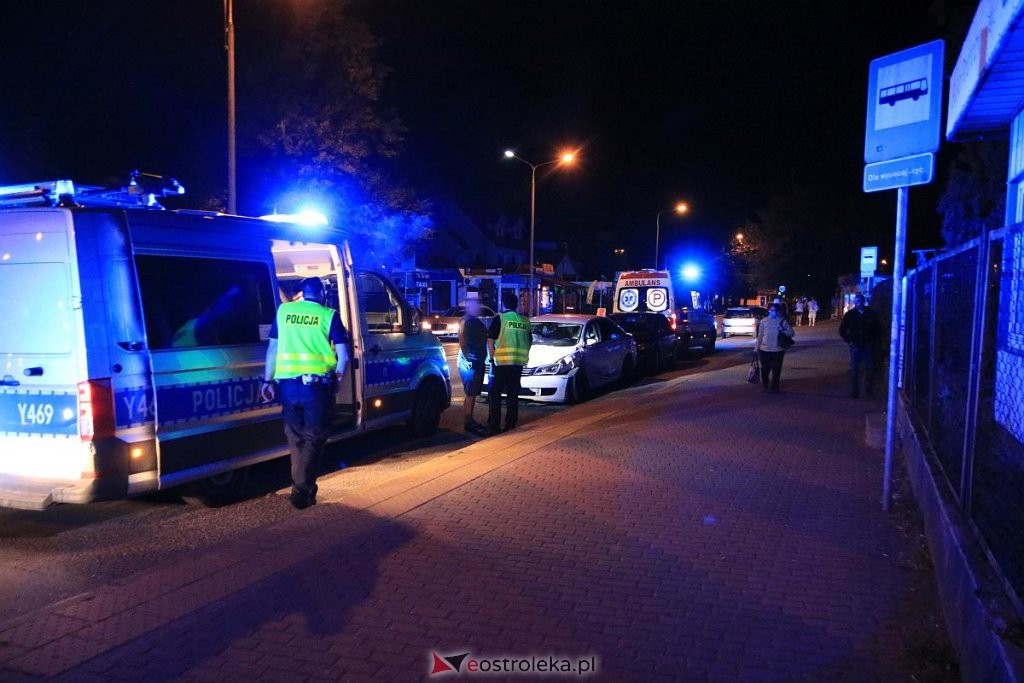 Wypadek przy dworcu PKS w Ostrołęce. Jeden z uczestników był prawdopodobnie pijany [02.09.2022] - zdjęcie #2 - eOstroleka.pl