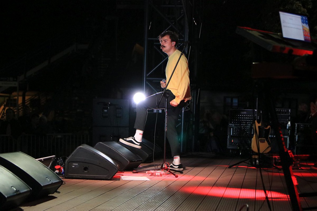 Wiktor Dyduła na otwarciu Multicentrum [03.09.2022] - zdjęcie #2 - eOstroleka.pl