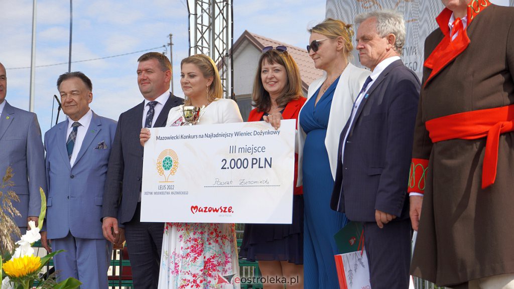 Dożynki w Lelisie 2022. Dzielnie chlebem i rozstrzygnięcie konkursu na najpiękniejszy wieniec dożynkowy [04.09.2022] - zdjęcie #16 - eOstroleka.pl