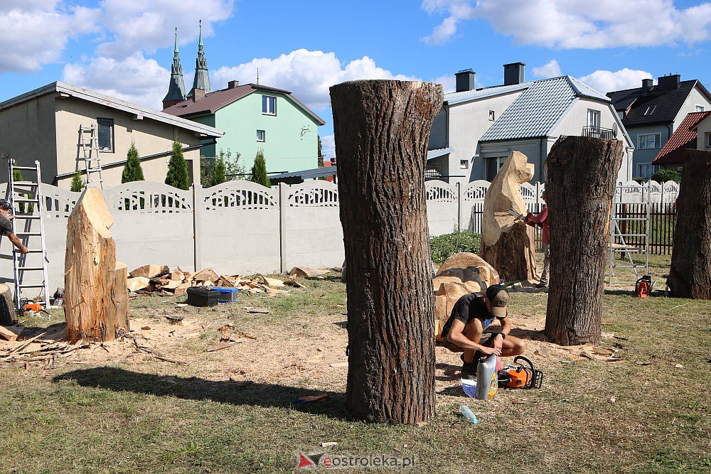 III Plener Rzeźbiarski w Rzekuniu [06.09.2022] - zdjęcie #8 - eOstroleka.pl