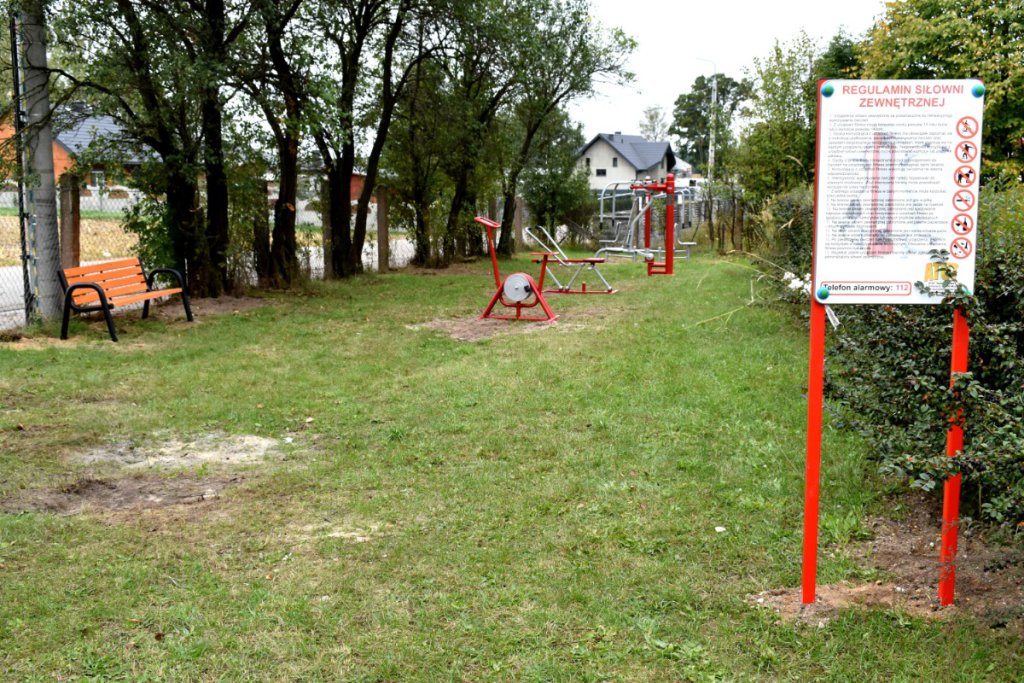 Nowe siłownie zewnętrzne w gminie Łyse - zdjęcie #1 - eOstroleka.pl