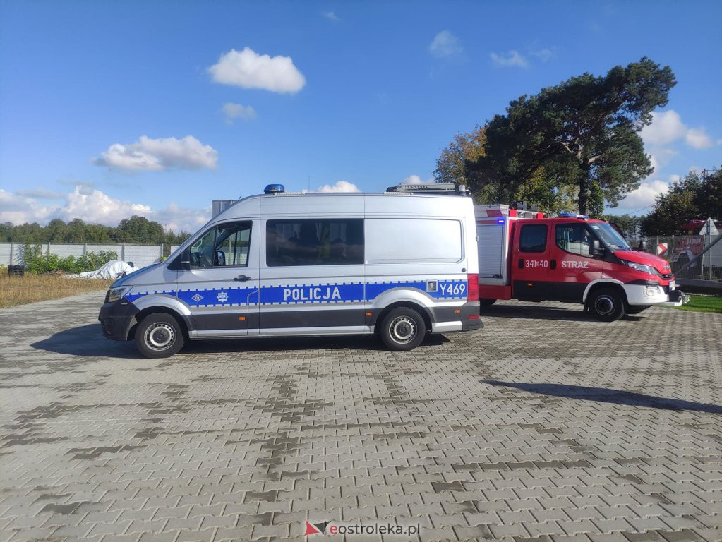 Wypadek w Rzekuniu. Poszkodowana została jedna osoba [28.09.2022] - zdjęcie #3 - eOstroleka.pl