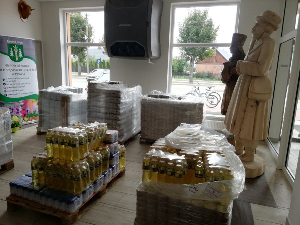 Pomoc żywnościowa dla potrzebujących mieszkańców gminy Łyse - zdjęcie #10 - eOstroleka.pl