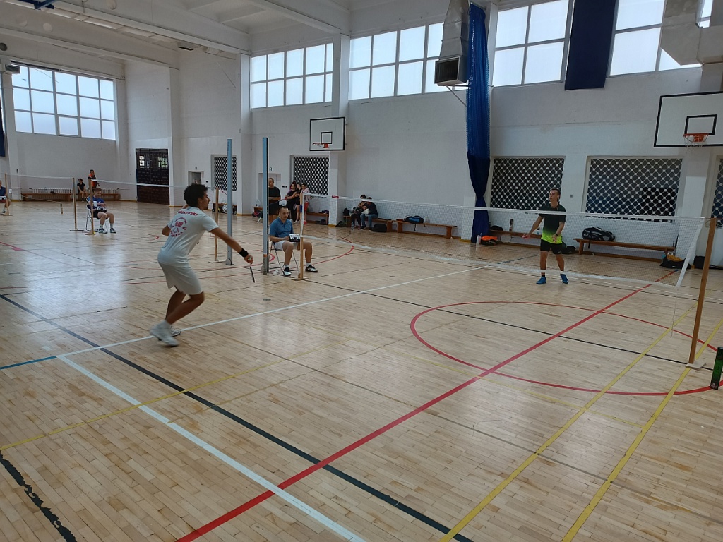 Mistrzostwa Ostrołęki w badmintonie [8.10.2022] - zdjęcie #24 - eOstroleka.pl
