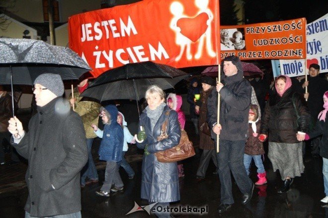 Marsz dla życia (25-03-2011) - zdjęcie #15 - eOstroleka.pl