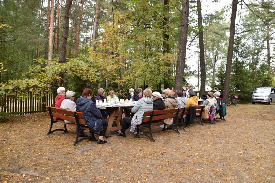 Piknik kadzidlańskiego klubu seniora w Zagrodzie Kurpiowskiej [14.10.2022] - zdjęcie #1 - eOstroleka.pl