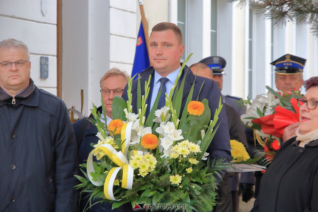 Ostrołęczanie w hołdzie patronowi miasta [14.10.2022] - zdjęcie #18 - eOstroleka.pl