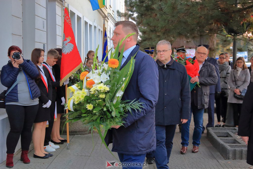 Ostrołęczanie w hołdzie patronowi miasta [14.10.2022] - zdjęcie #11 - eOstroleka.pl