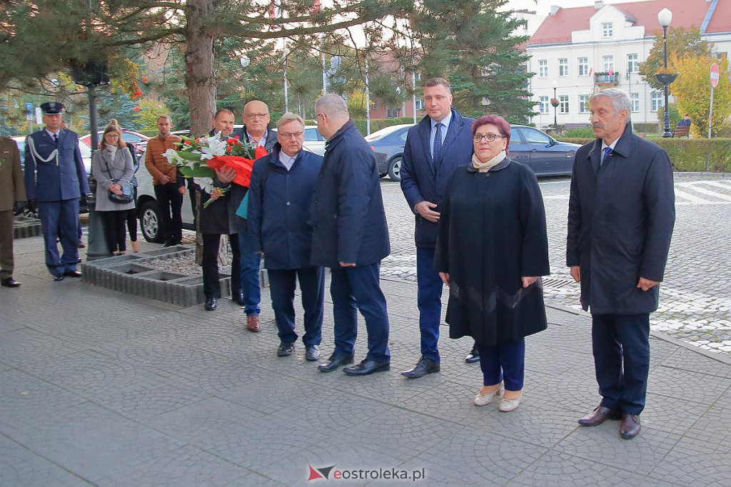 Ostrołęczanie w hołdzie patronowi miasta [14.10.2022] - zdjęcie #9 - eOstroleka.pl