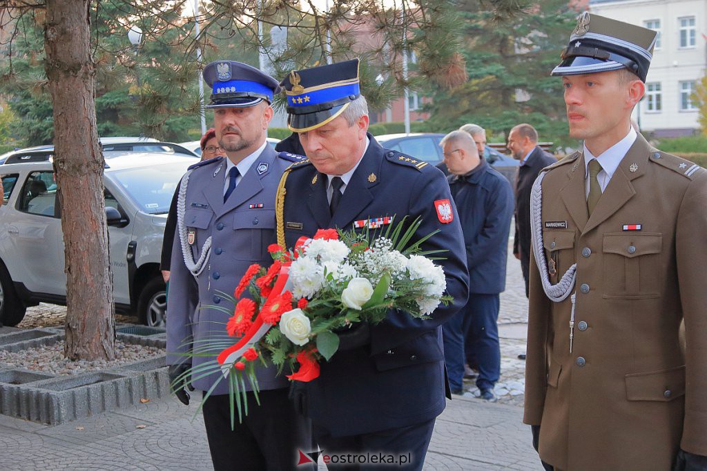 Ostrołęczanie w hołdzie patronowi miasta [14.10.2022] - zdjęcie #3 - eOstroleka.pl