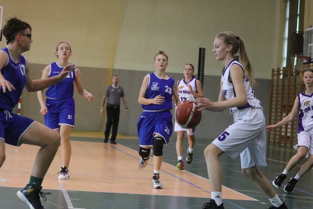 Unia Basket Ostrołęka - UKS Basket Siedlce [16.10.2022] - zdjęcie #16 - eOstroleka.pl