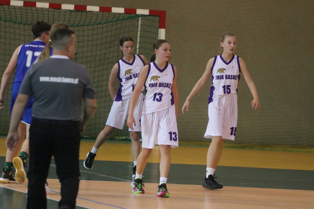 Unia Basket Ostrołęka - UKS Basket Siedlce [16.10.2022] - zdjęcie #4 - eOstroleka.pl