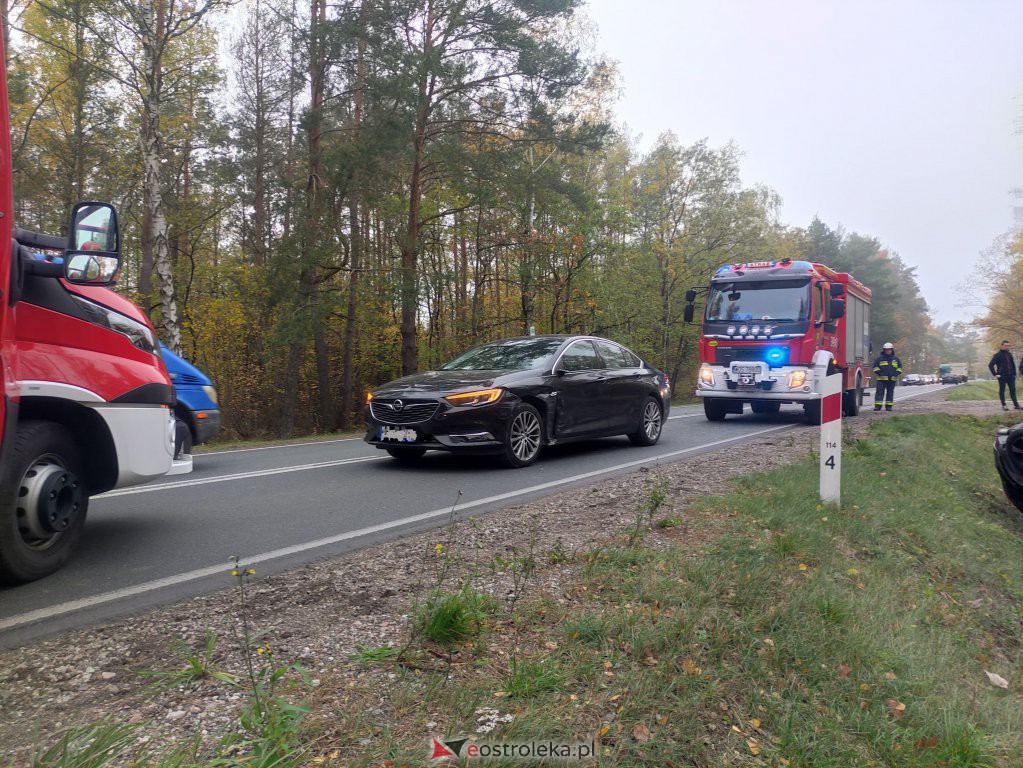 Wypadek na DK 53 [27.10.2022] - zdjęcie #3 - eOstroleka.pl