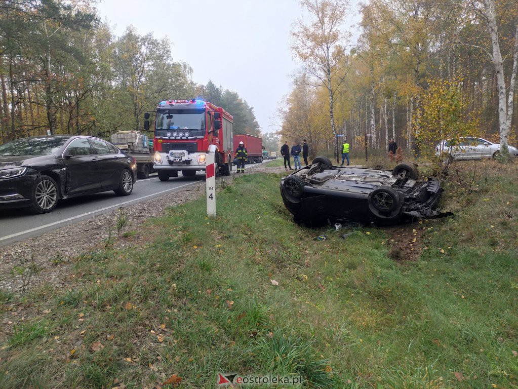 Wypadek na DK 53 [27.10.2022] - zdjęcie #9 - eOstroleka.pl