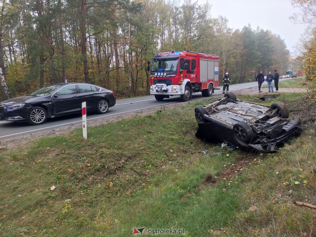 Wypadek na DK 53 [27.10.2022] - zdjęcie #7 - eOstroleka.pl