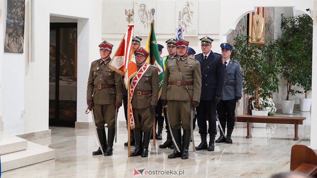 Uroczystości Święta Niepodległości w kościele pw. św. Franciszka [4.11.2022] - zdjęcie #52 - eOstroleka.pl