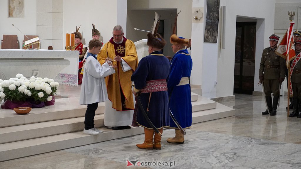 Uroczystości Święta Niepodległości w kościele pw. św. Franciszka [4.11.2022] - zdjęcie #51 - eOstroleka.pl