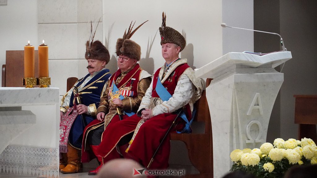 Uroczystości Święta Niepodległości w kościele pw. św. Franciszka [4.11.2022] - zdjęcie #7 - eOstroleka.pl