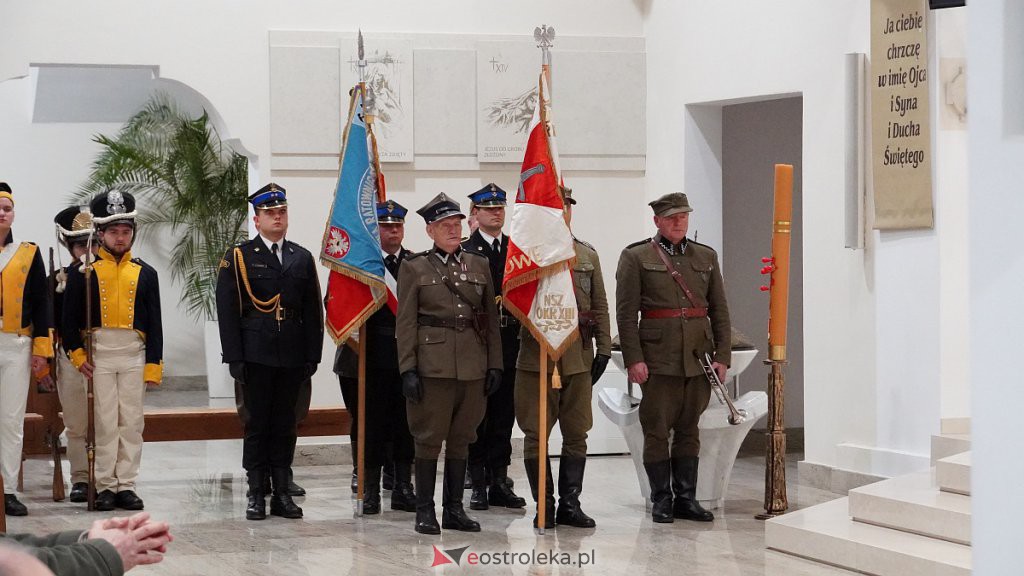 Uroczystości Święta Niepodległości w kościele pw. św. Franciszka [4.11.2022] - zdjęcie #44 - eOstroleka.pl