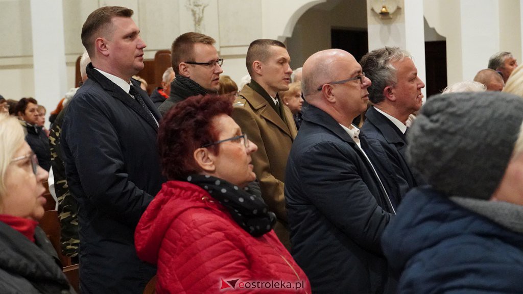 Uroczystości Święta Niepodległości w kościele pw. św. Franciszka [4.11.2022] - zdjęcie #11 - eOstroleka.pl