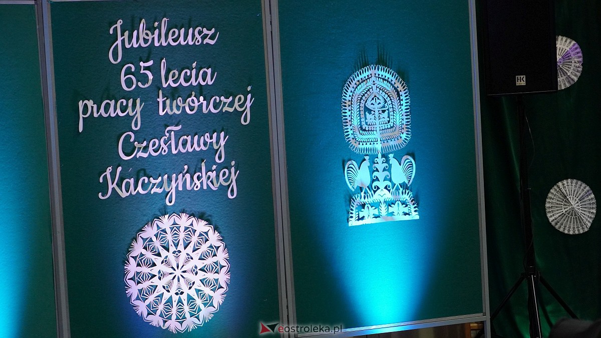Jubileusz 65-lecia pracy twórczej Czesławy Kaczyńskiej [15.11.2022] - zdjęcie #20 - eOstroleka.pl