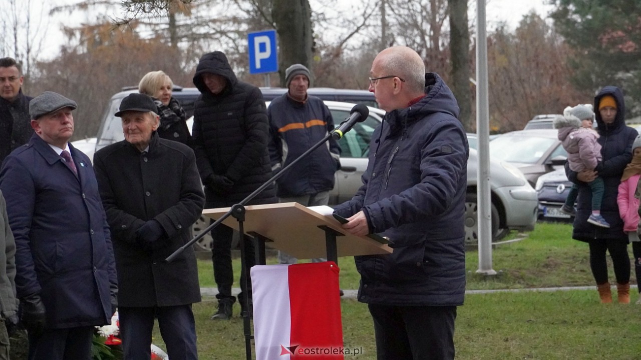 Odsłonięcie pomnika Niepodległości i Chwały w Pasiekach [18.11.2022] - zdjęcie #40 - eOstroleka.pl