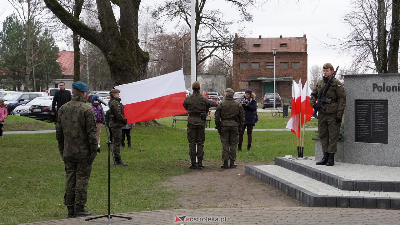 Odsłonięcie pomnika Niepodległości i Chwały w Pasiekach [18.11.2022] - zdjęcie #34 - eOstroleka.pl