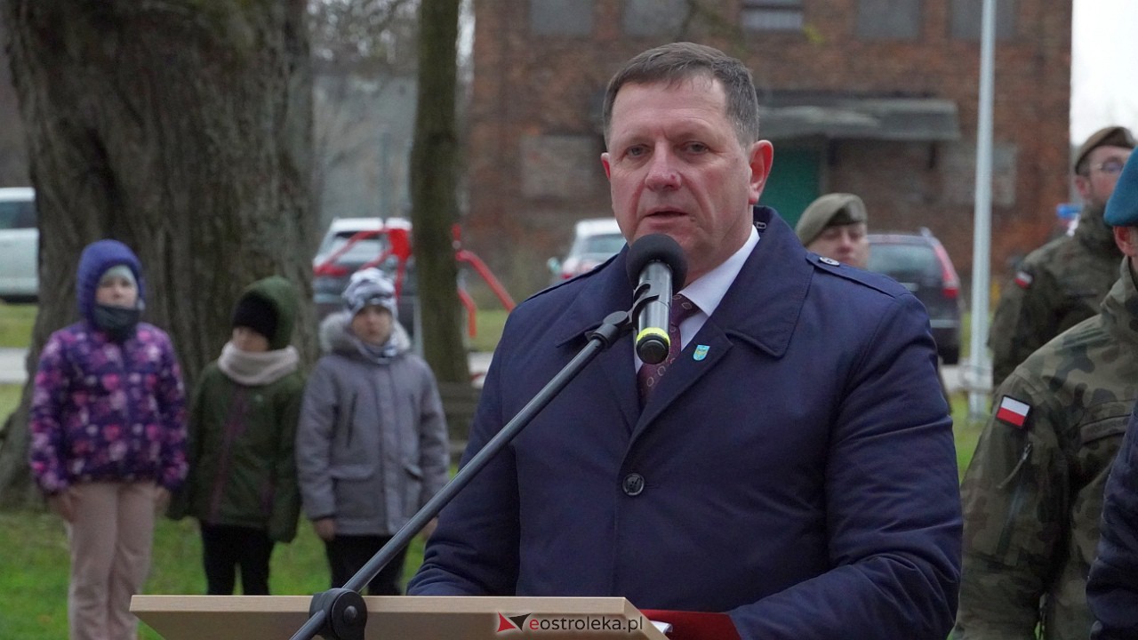 Odsłonięcie pomnika Niepodległości i Chwały w Pasiekach [18.11.2022] - zdjęcie #28 - eOstroleka.pl