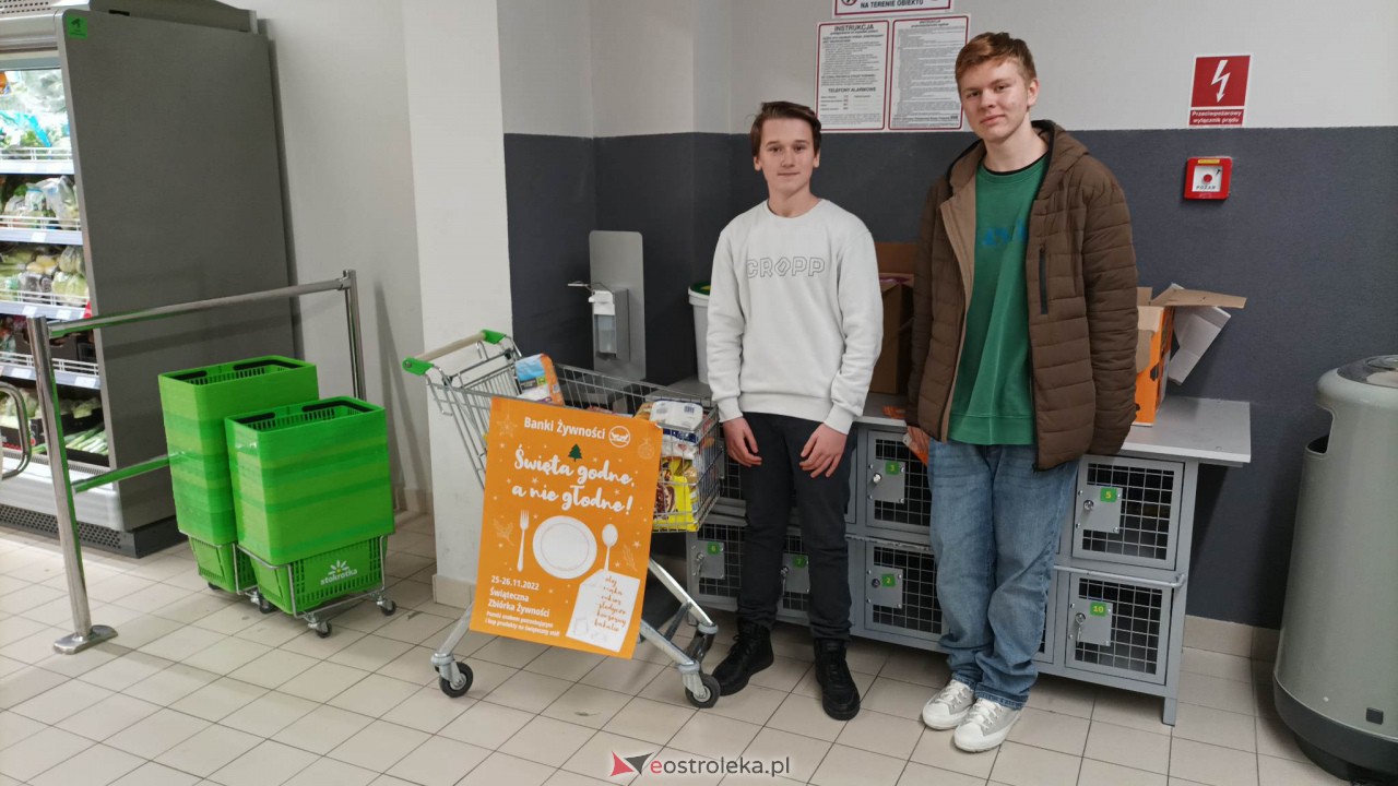 Świąteczna Zbiórka Żywności - sklepy, magazyn [25.11.2022] - zdjęcie #140 - eOstroleka.pl