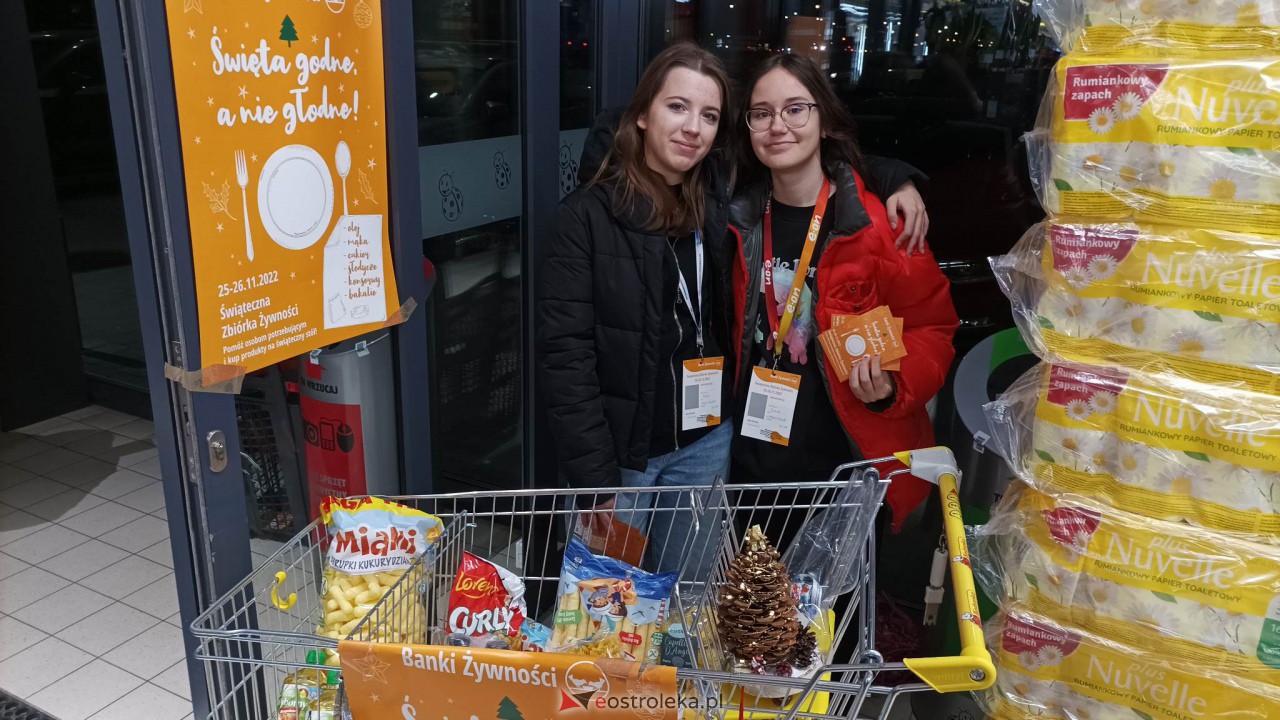 Świąteczna Zbiórka Żywności - sklepy, magazyn [25.11.2022] - zdjęcie #135 - eOstroleka.pl