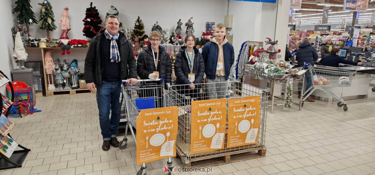 Świąteczna Zbiórka Żywności - sklepy, magazyn [25.11.2022] - zdjęcie #125 - eOstroleka.pl