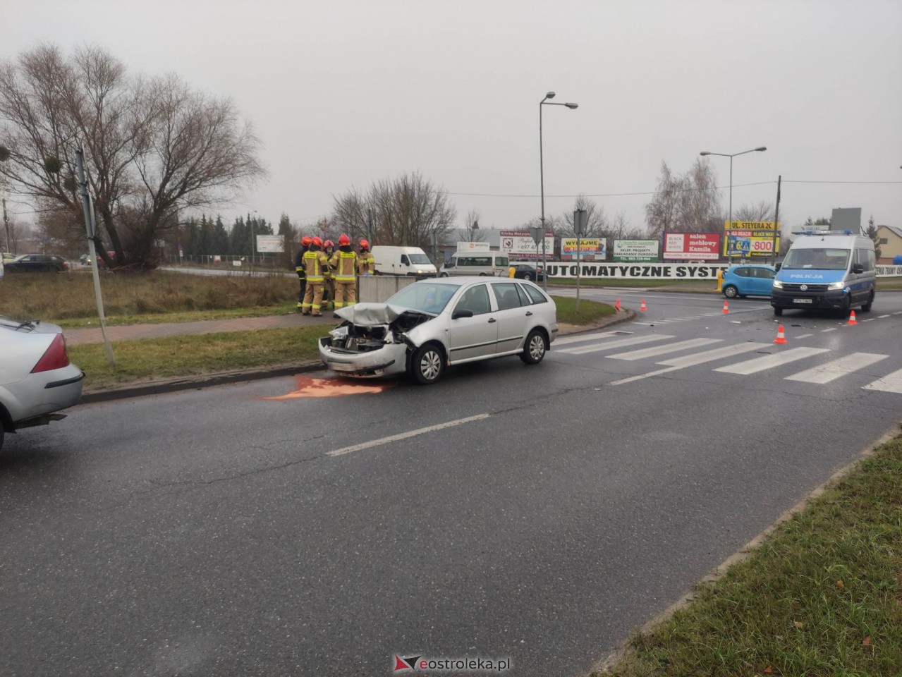 Wypadek na Bohaterów Westerplatte [28.11.2022] - zdjęcie #4 - eOstroleka.pl