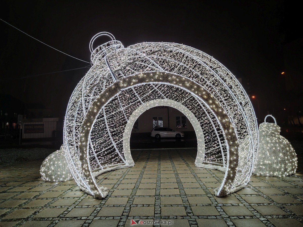 Ozdoby świąteczne w Ostrołęce [6.12.2022] - zdjęcie #5 - eOstroleka.pl
