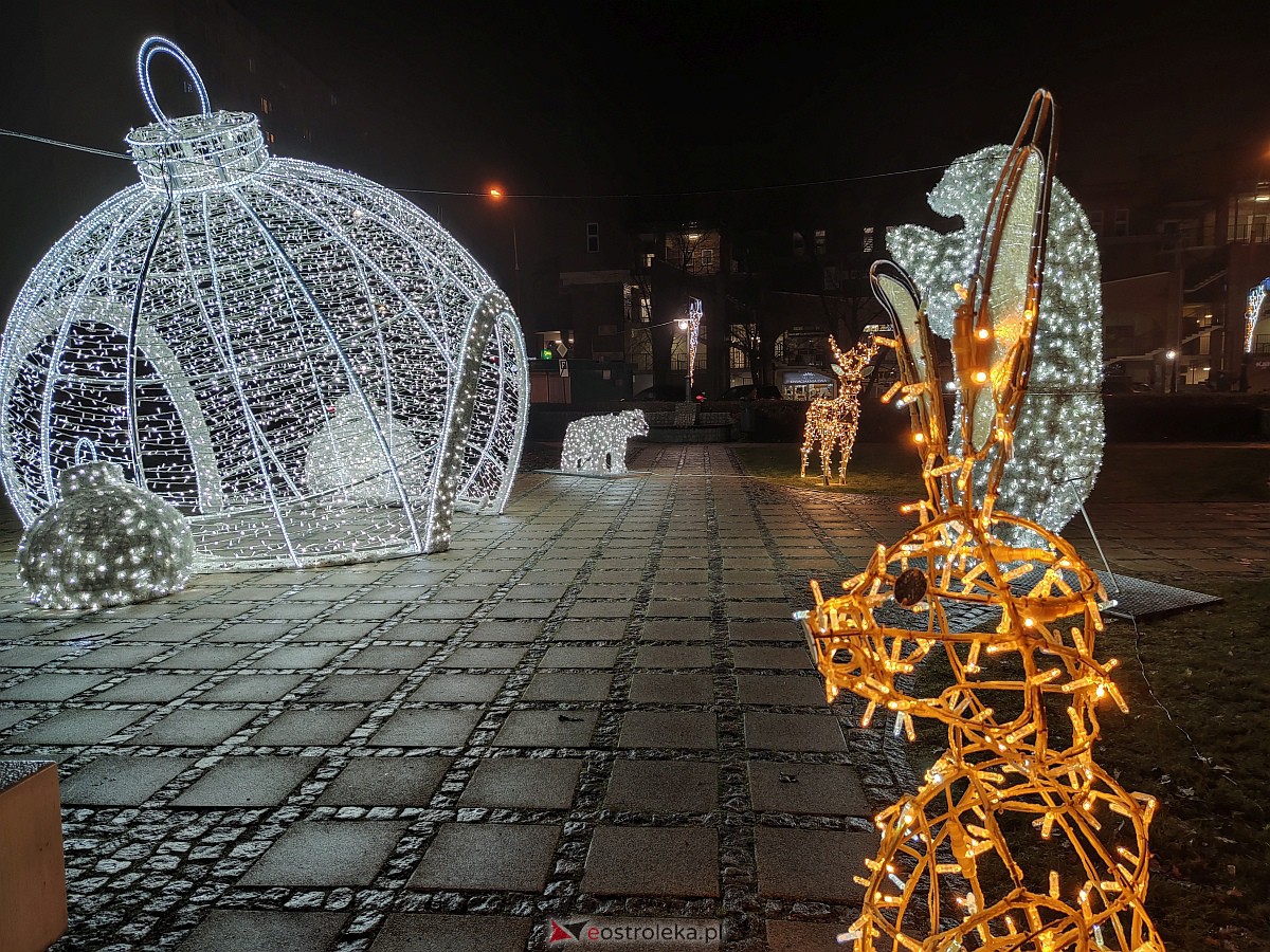 Ozdoby świąteczne w Ostrołęce [6.12.2022] - zdjęcie #3 - eOstroleka.pl