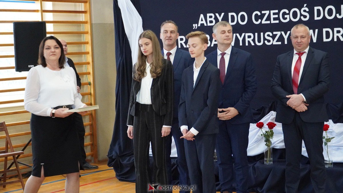 Stypendia Prezesa Rady Ministrów - uroczyste rozdanie w Zespole Szkół Powiatowych w Myszyńcu [09.12.2022] - zdjęcie #66 - eOstroleka.pl