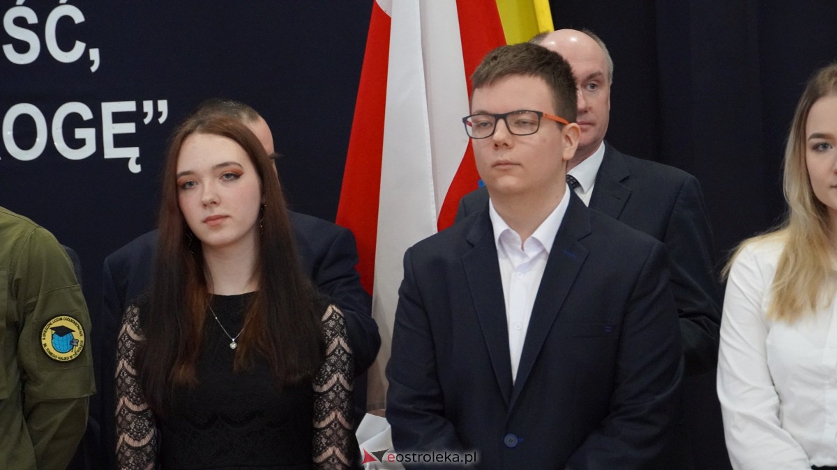 Stypendia Prezesa Rady Ministrów - uroczyste rozdanie w Zespole Szkół Powiatowych w Myszyńcu [09.12.2022] - zdjęcie #60 - eOstroleka.pl