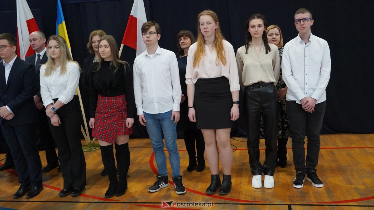 Stypendia Prezesa Rady Ministrów - uroczyste rozdanie w Zespole Szkół Powiatowych w Myszyńcu [09.12.2022] - zdjęcie #50 - eOstroleka.pl