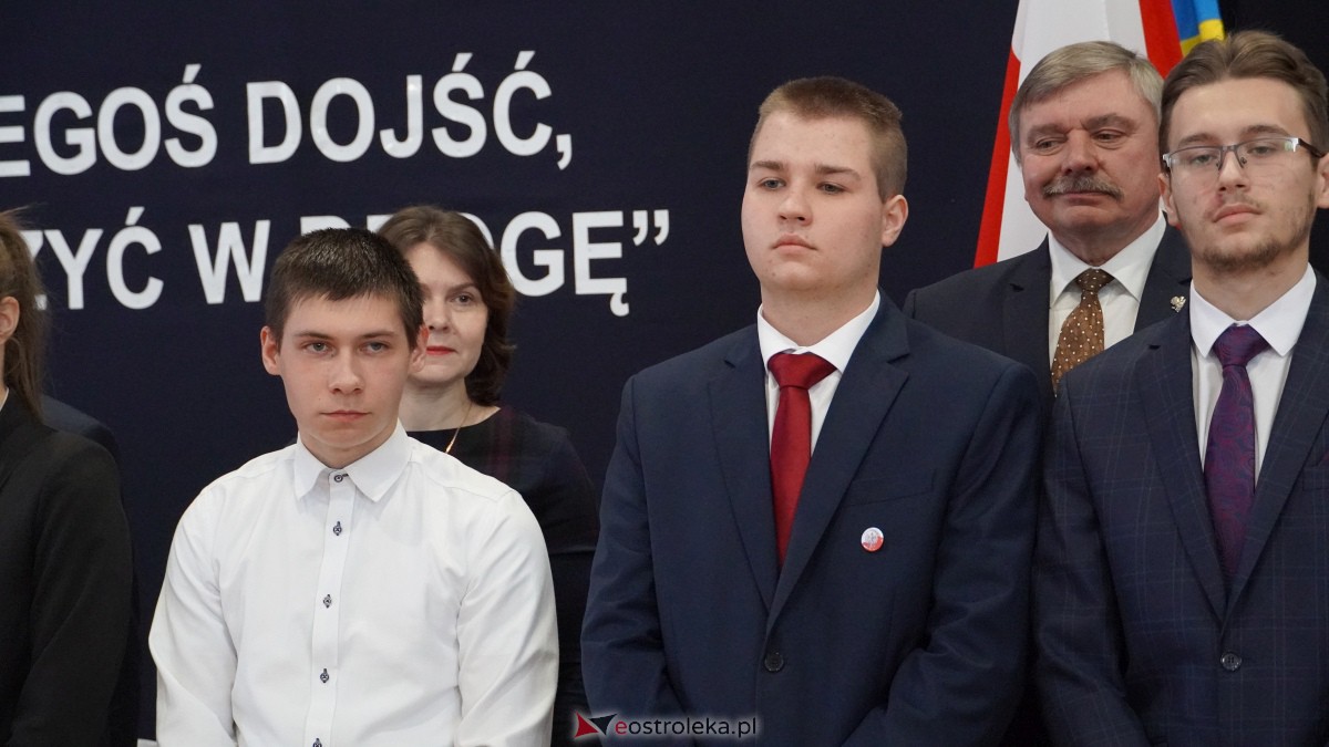 Stypendia Prezesa Rady Ministrów - uroczyste rozdanie w Zespole Szkół Powiatowych w Myszyńcu [09.12.2022] - zdjęcie #10 - eOstroleka.pl