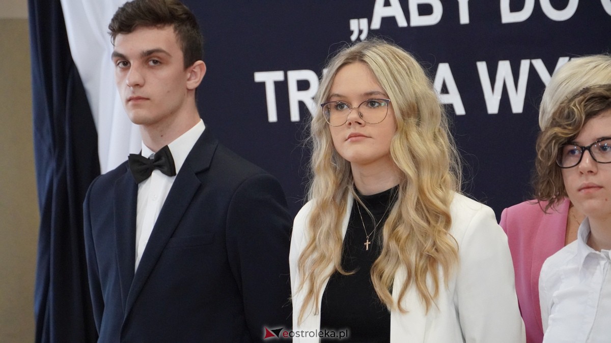 Stypendia Prezesa Rady Ministrów - uroczyste rozdanie w Zespole Szkół Powiatowych w Myszyńcu [09.12.2022] - zdjęcie #155 - eOstroleka.pl