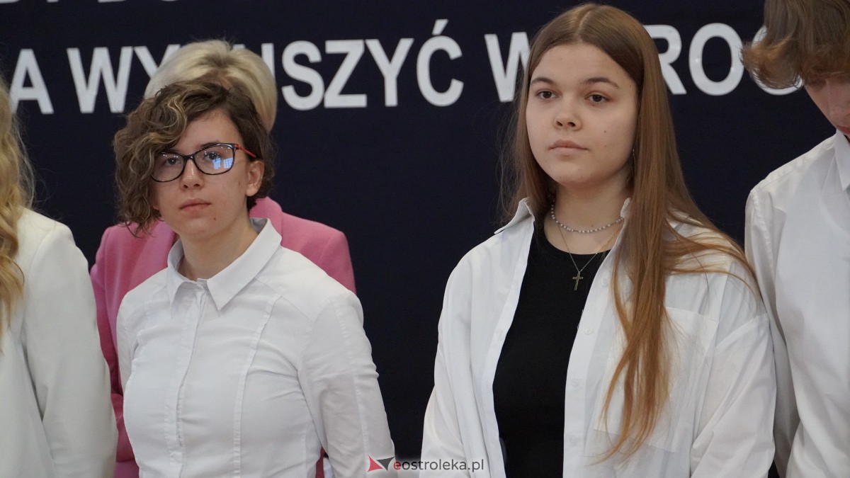Stypendia Prezesa Rady Ministrów - uroczyste rozdanie w Zespole Szkół Powiatowych w Myszyńcu [09.12.2022] - zdjęcie #153 - eOstroleka.pl