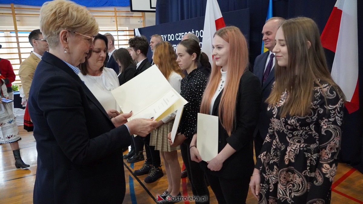 Stypendia Prezesa Rady Ministrów - uroczyste rozdanie w Zespole Szkół Powiatowych w Myszyńcu [09.12.2022] - zdjęcie #156 - eOstroleka.pl