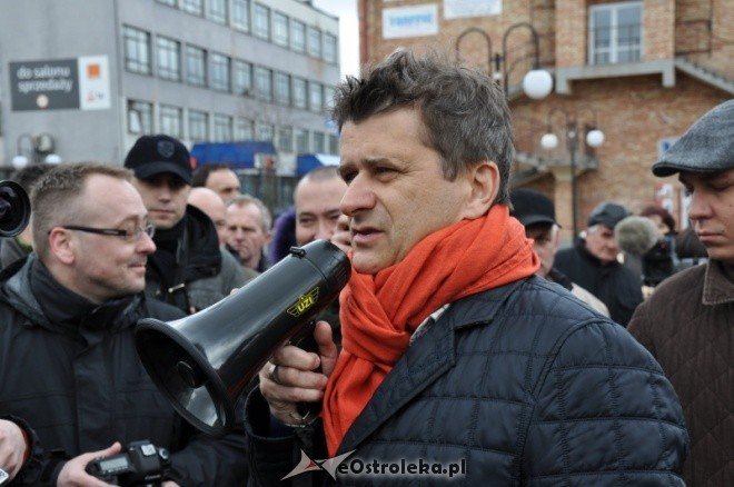 Janusz Palikot w Ostrołęce (09.04.2011) - zdjęcie #48 - eOstroleka.pl