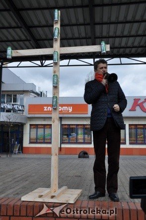 Janusz Palikot w Ostrołęce (09.04.2011) - zdjęcie #37 - eOstroleka.pl
