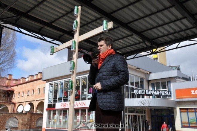 Janusz Palikot w Ostrołęce (09.04.2011) - zdjęcie #36 - eOstroleka.pl