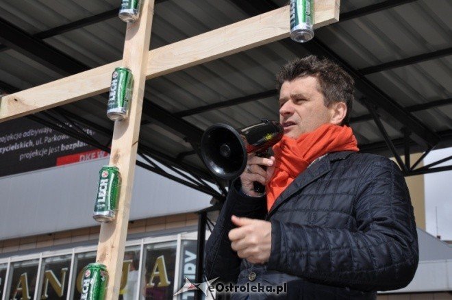 Janusz Palikot w Ostrołęce (09.04.2011) - zdjęcie #35 - eOstroleka.pl