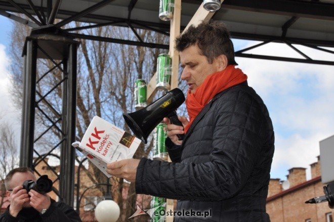 Janusz Palikot w Ostrołęce (09.04.2011) - zdjęcie #29 - eOstroleka.pl