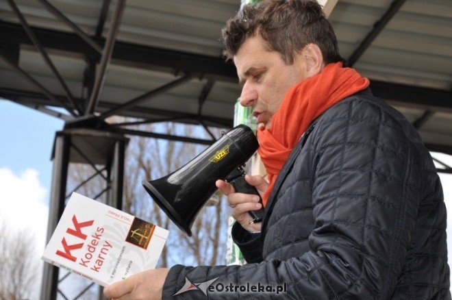Janusz Palikot w Ostrołęce (09.04.2011) - zdjęcie #28 - eOstroleka.pl